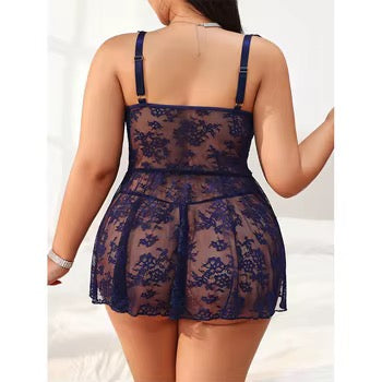 Dentelle transparente