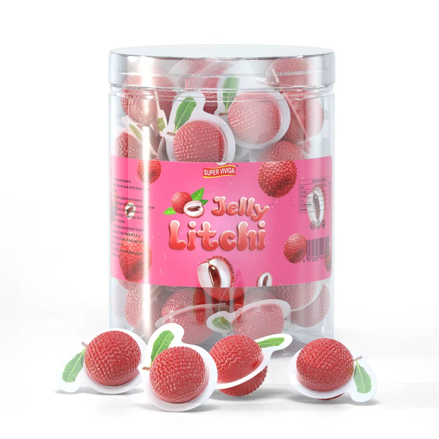 Bonbon litchi cacahouète vitamine C